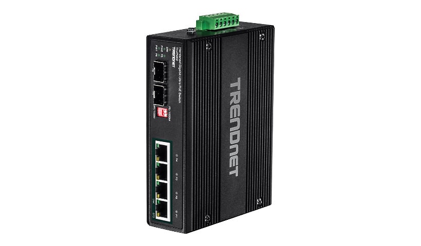 TRENDnet TI-UPG62 - switch - 6 ports - unmanaged - TAA Compliant