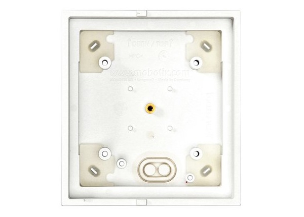 Mobotix Single on Wall Mount Housing - Pure White