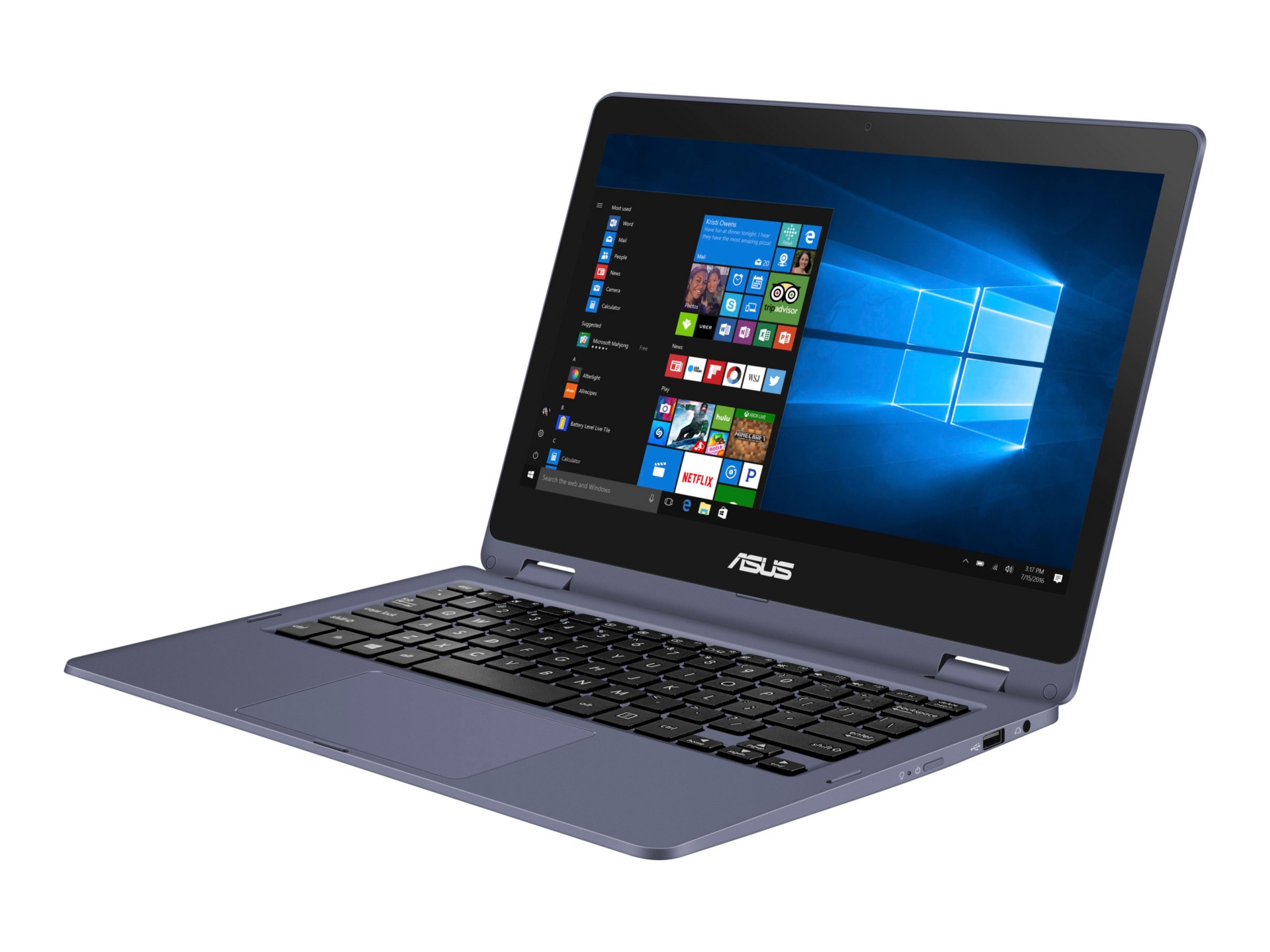 ASUS VivoBook Flip 12 TP202NA DH01T - 11.6" - Celeron N3350 - 4 GB RAM - 32 GB SSD