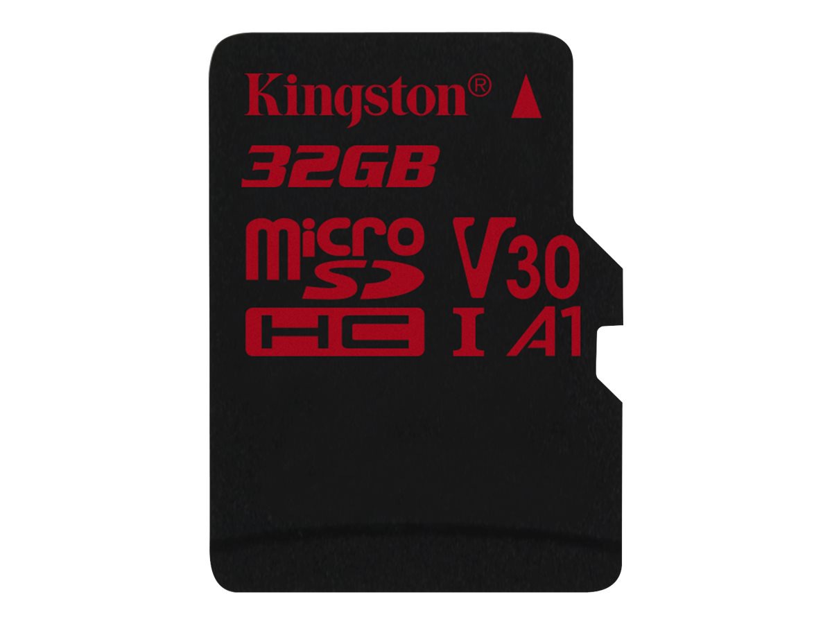 Kingston Canvas React - flash memory card - 32 GB - microSDHC UHS-I