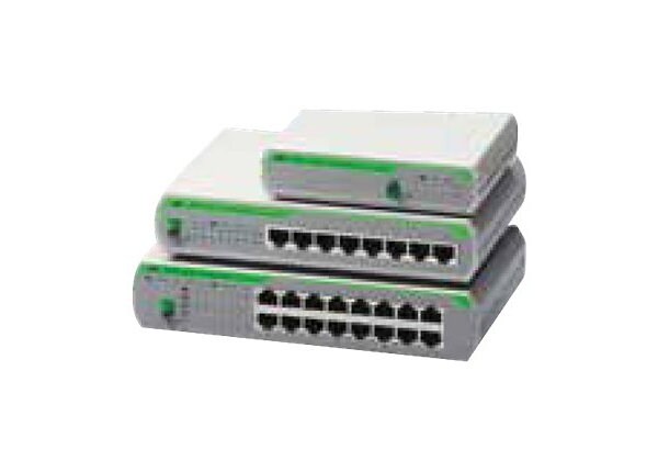 Allied Telesis AT FS710/8E - switch - 8 ports - unmanaged - rack-mountable