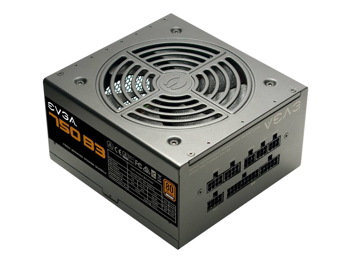 EVGA 750 B3 - power supply - 750 Watt
