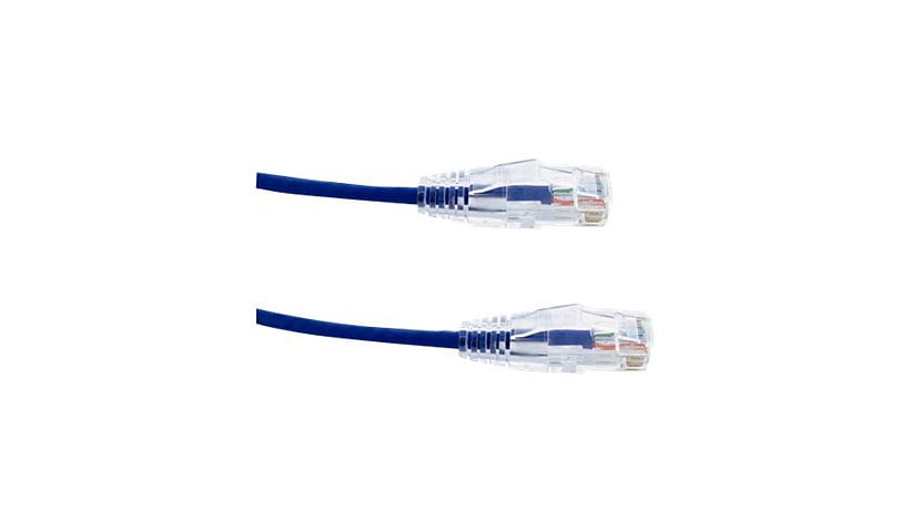 Axiom BENDnFLEX Ultra-Thin - patch cable - 12 ft - blue
