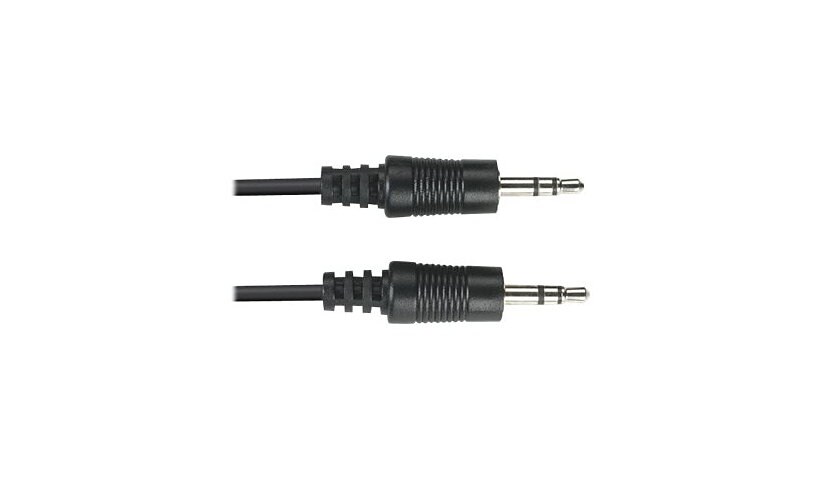 Black Box 3.5-mm Stereo Audio Cables, 24 AWG Male/Male