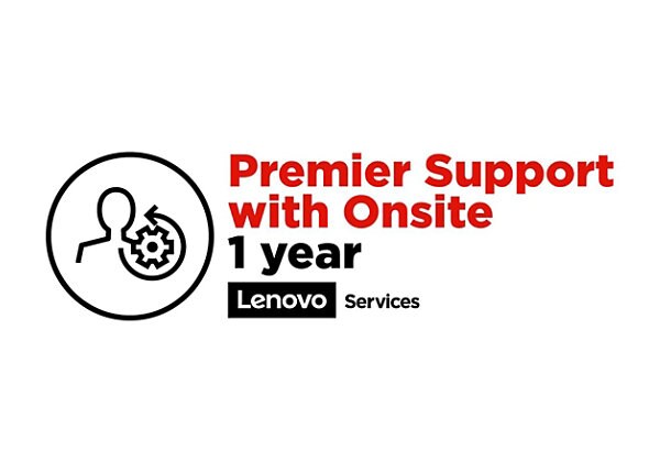 Lenovo Premier Support - extended service agreement - 1 year - on-site
