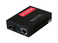 Proline - fiber media converter - 10Mb LAN, 100Mb LAN, 1GbE