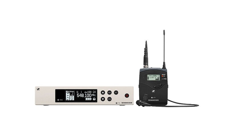 Sennheiser EW100G4-ME4-A Wireless Lavalier Microphone System