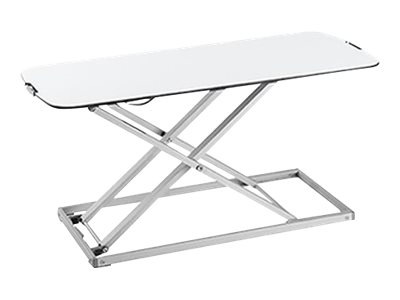 Amer EZUP SLIM - standing desk converter - rectangular - white
