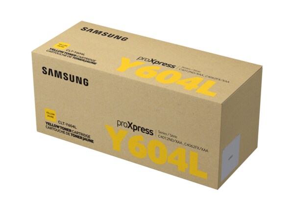 HP CLT-Y604L Laser Toner Cartridge - Yellow Pack