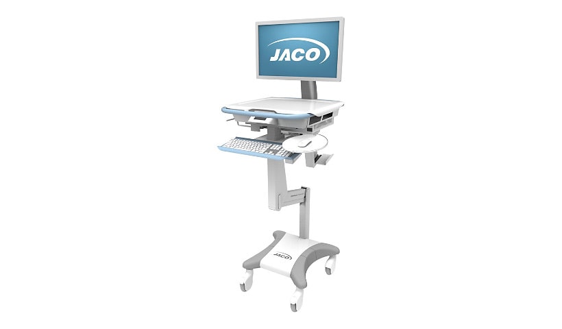 Jaco EVO-20-HS-NB LCD Cart with Hot-Swap LiFe Power System, Batt Sold Sep