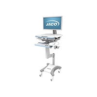 JACO One EVO-20 with on-board Hotswap LiFe Power System, No Batteries - cart - for LCD display / keyboard / mouse /
