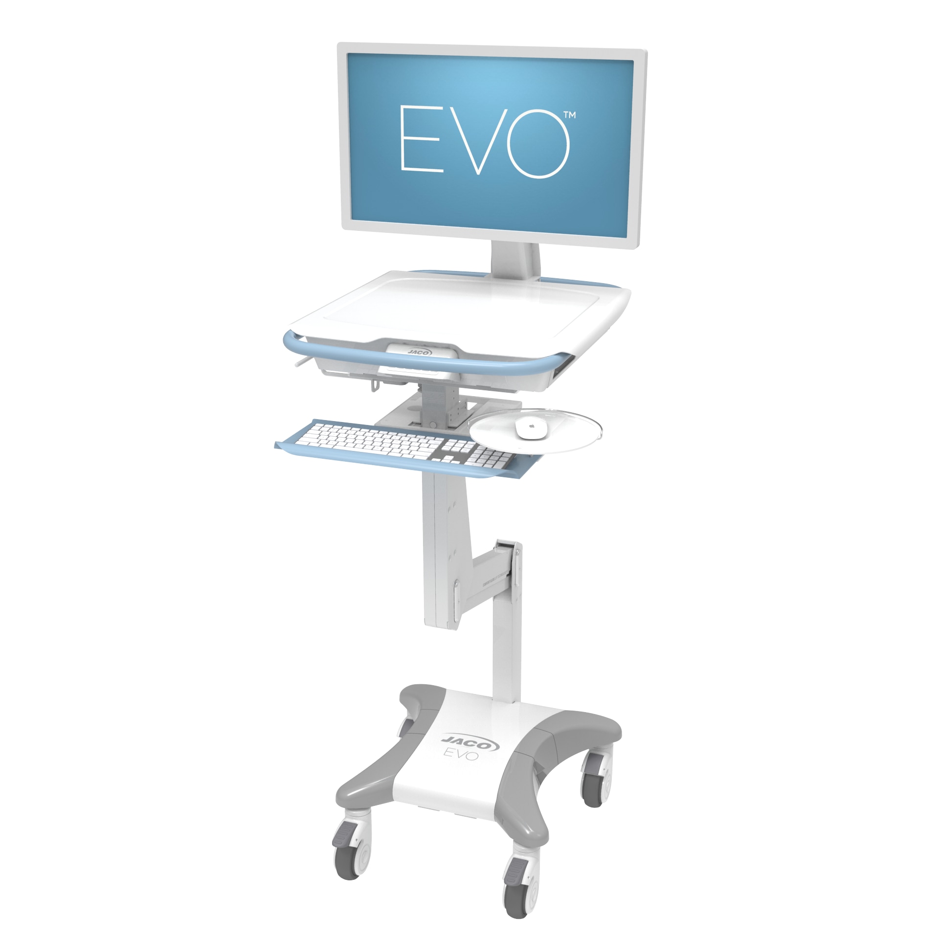 JACO One EVO-20 cart - for LCD display / keyboard / mouse / notebook