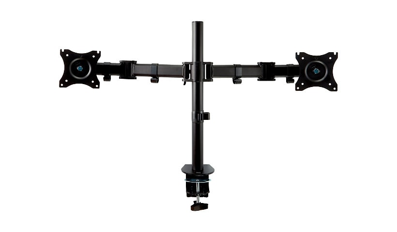 3M mounting kit - for 2 monitors - black