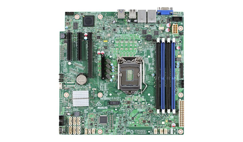 Intel Server Board S1200SPSR - motherboard - micro ATX - LGA1151 Socket - C