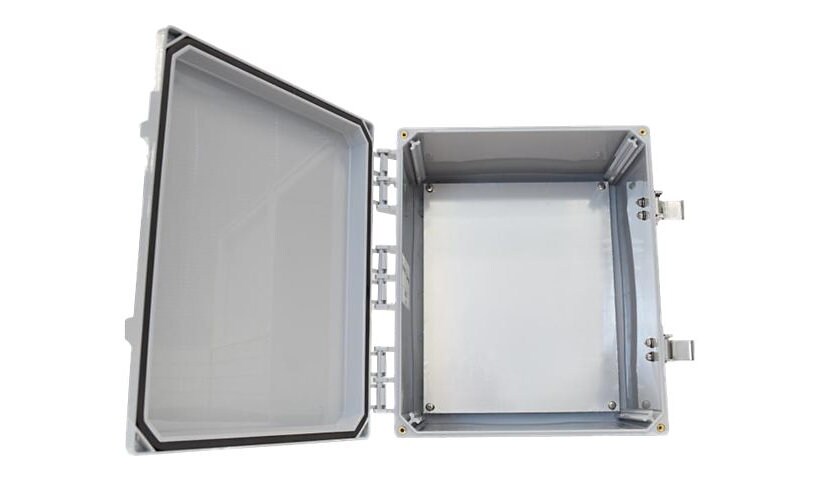 TerraWave 12" x 10" x 6" Enclosure with Solid Latching Backplate