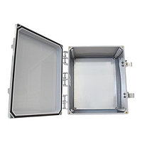 TerraWave 12" x 10" x 6" Enclosure with Solid Latching Backplate