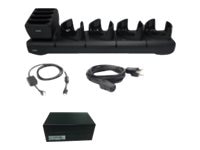 Zebra ShareCradle 5-Slot Charge-Only with Spare Battery Charging Kit - charging stand / battery charger