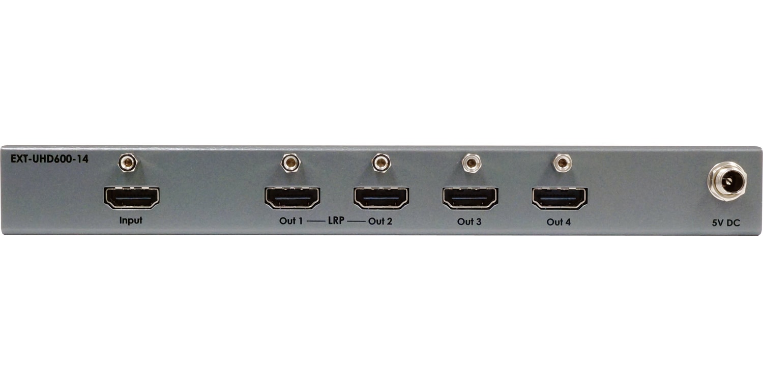 Thumbnail 3 of 3 for Gefen Ultra HD 600 MHz 1:4 Splitter for HDMI w/ HDR distribution amplifier