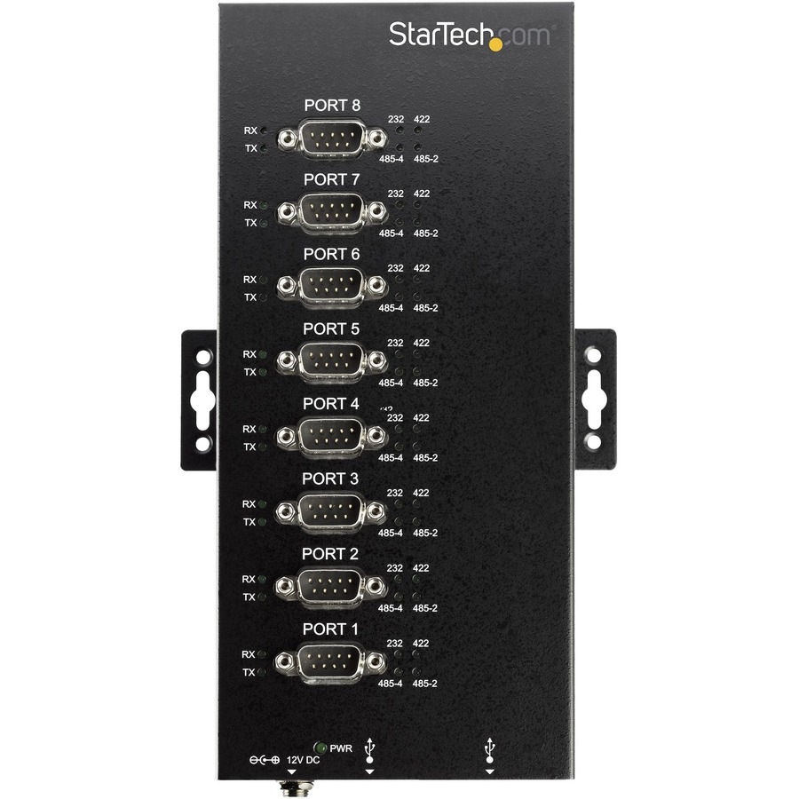 Thumbnail 6 of 9 for StarTech.com USB to RS232/RS485/RS422 8 Port Serial Hub Adapter, Industrial Metal USB 2.0 to DB9 Serial Converter, TAA