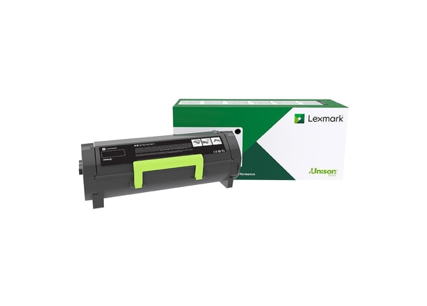 Lexmark - Extra High Yield - black - original - toner cartridge - LCCP, LRP