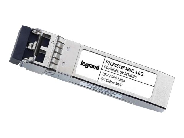 Legrand Finisar FTLF8519P2BNL Compatible 1000Base-SX MMF SFP (mini-GBIC) Transceiver Module (TAA) - SFP (mini-GBIC)