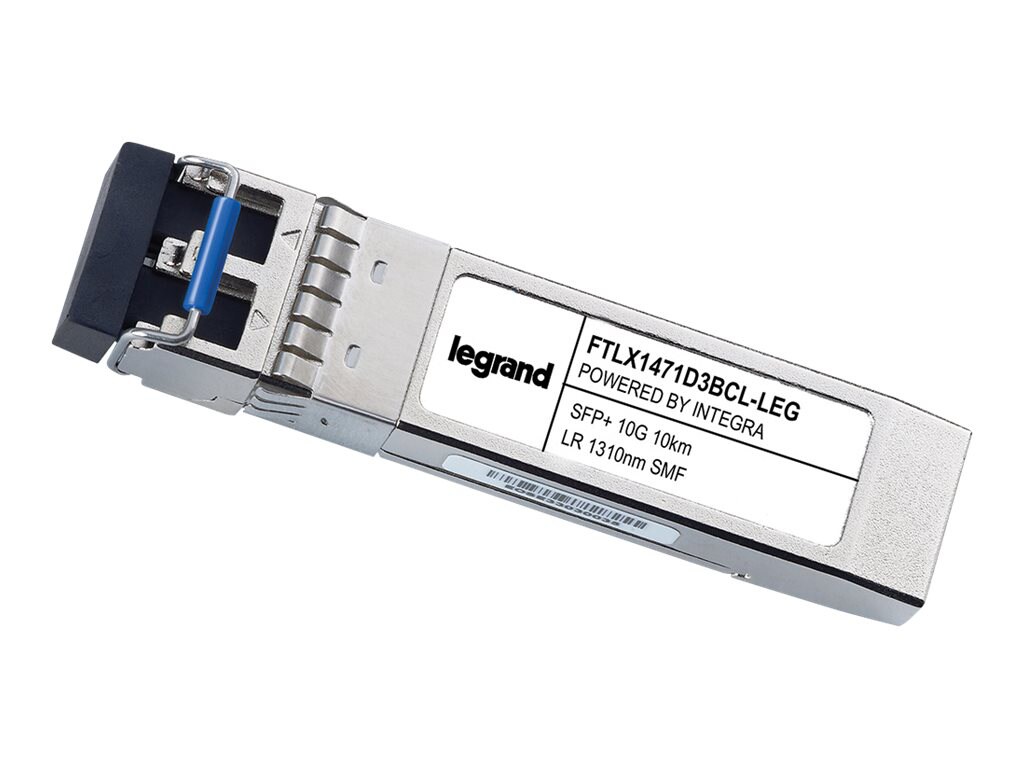 Legrand Finisar FTLX1471D3BCL Compatible 10GBase-LR SMF SFP+ Transceiver Mo