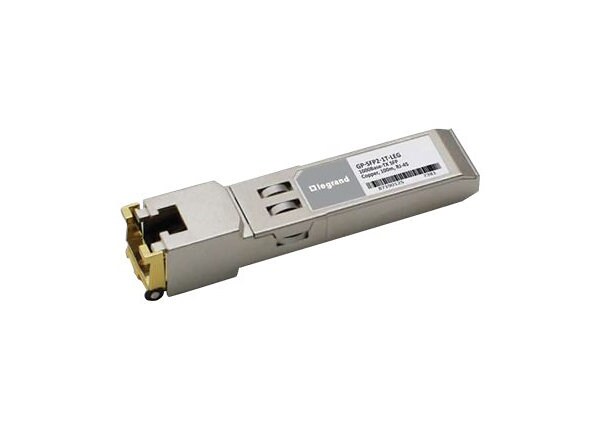 C2G Dell Force10 GP-SFP2-1T 1000Base-TX SFP Transceiver TAA - SFP (mini-GBIC) transceiver module - GigE - TAA Compliant