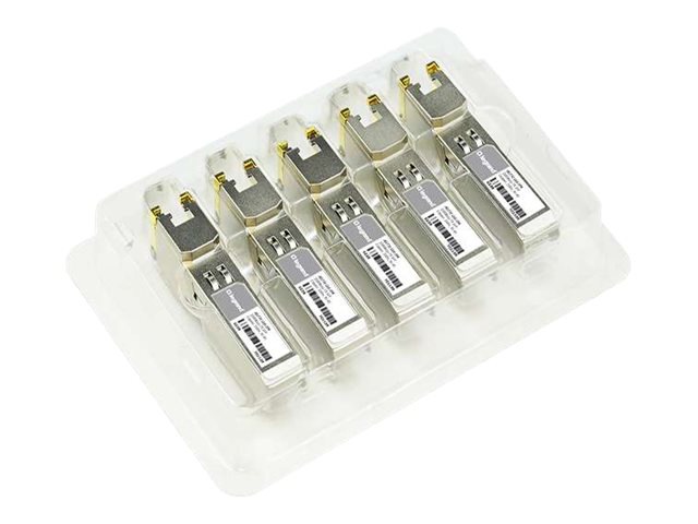 Legrand HP J8177C 5 Pack 10/100/1000Base-TX SFP Transceiver TAA - SFP (mini-GBIC) transceiver module - GigE - TAA