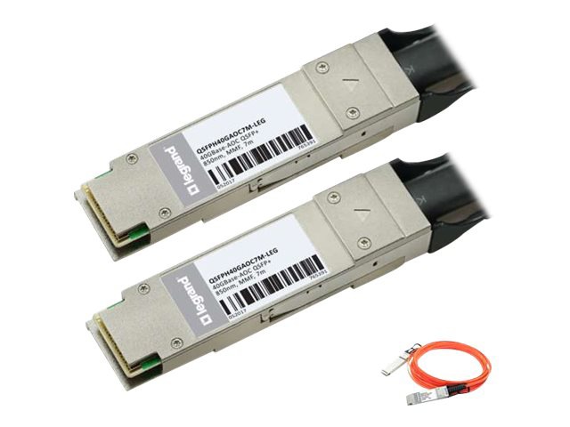 C2G Cisco QSFP-H40G-AOC7M 40GBase-AOC QSFP+ to QSFP+ DAC Cable TAA - 40GBase-CU direct attach cable - 23 ft - TAA