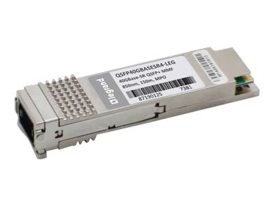 C2G MSA Compliant 40GBase-SR MMF QSFP+ Transceiver (TAA) - QSFP+ transceiver module - 40 Gigabit LAN - TAA Compliant