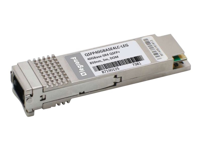 C2G MSA and 40GBase-SR4 QSFP+ Transceiver to 4LC Duplex TAA - QSFP+ transceiver module - 40 Gigabit LAN - TAA Compliant