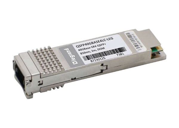 C2G MSA and 40GBase-SR4 QSFP+ Transceiver to 4LC Duplex TAA - QSFP+ transceiver module - 40 Gigabit LAN - TAA Compliant