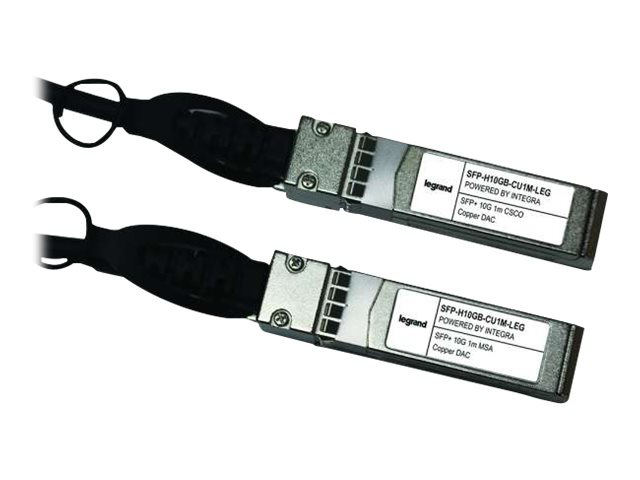 Legrand Cisco SFP-H10GB-CU1M Compatible TAA Compliant 10GBase-CU SFP+ to SF