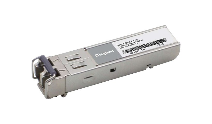 Legrand - SFP (mini-GBIC) transceiver module - GigE - TAA Compliant