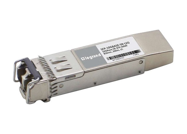 C2G MSA and 10GBase-SR SFP+ Transceiver (MMF, 850nm, 300m, LC) TAA - SFP+ transceiver module - 10 GigE - TAA Compliant