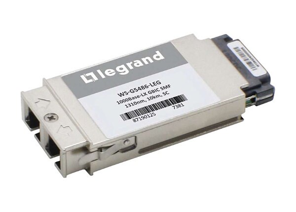 C2G Cisco WS-G5486 1000Base-LX SMF GBIC Transceiver (TAA) - GBIC transceiver module - GigE - TAA Compliant