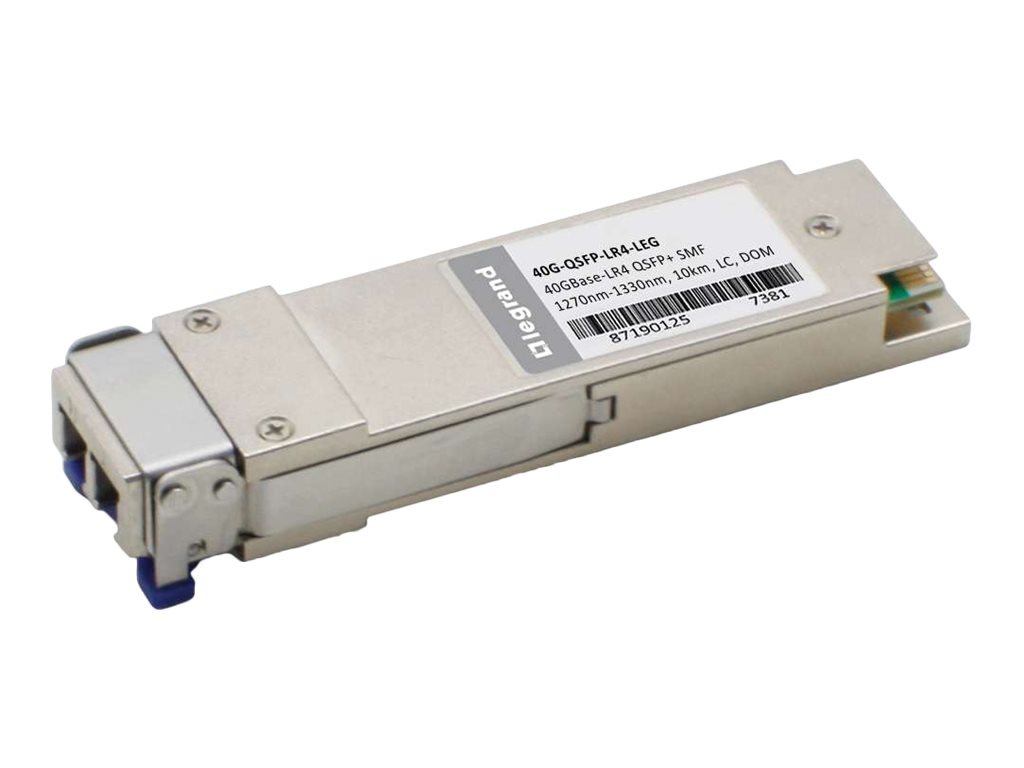 Legrand Brocade 40G-QSFP-LR4 40GBase-LR4 QSFP+ Transceiver TAA - QSFP+ tran