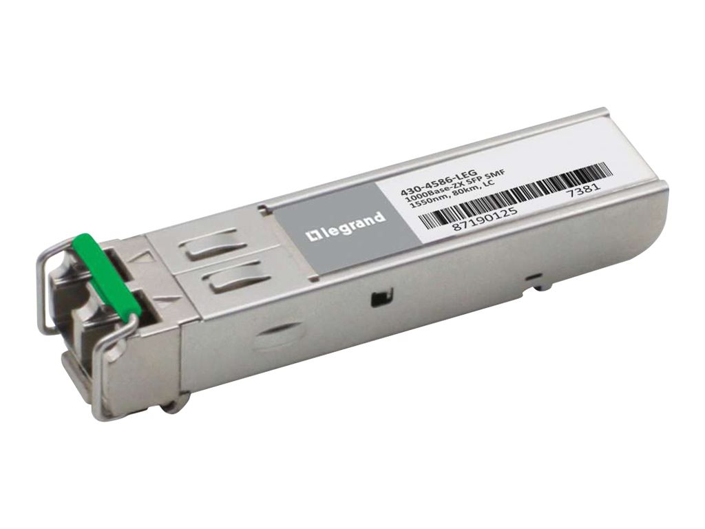 C2G Dell 430-4586 1000Base-ZX SFP Transceiver TAA - SFP (mini-GBIC) transceiver module - GigE - TAA Compliant