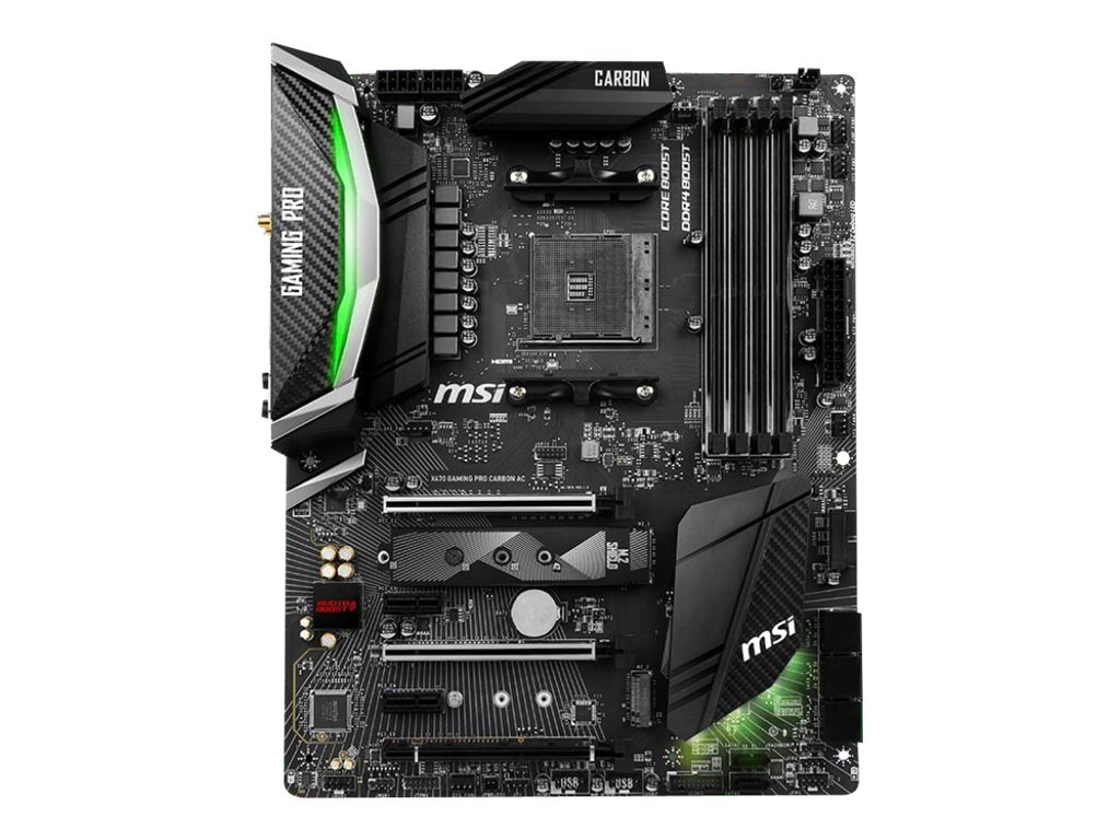 MSI X470 GAMING PRO CARBON AC - motherboard - ATX - Socket AM4 - AMD X470