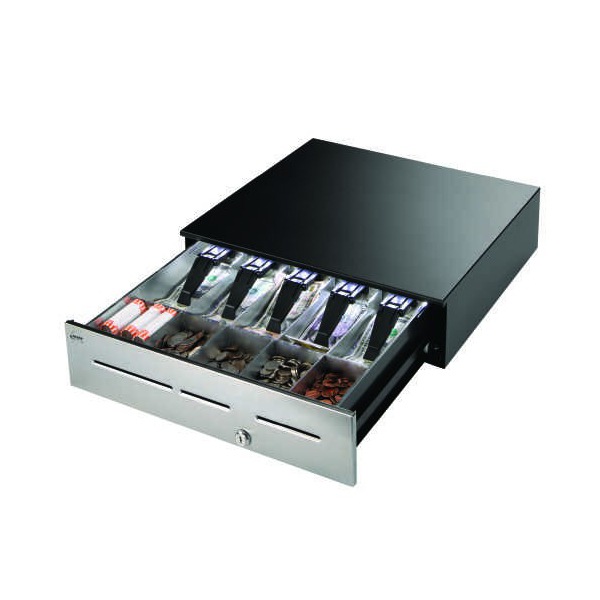 MMF PayVue Illuminated 18"x16.7"x4.6" Cash Drawer