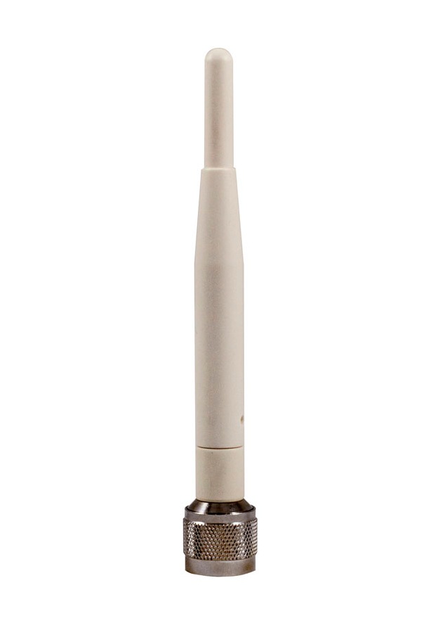 AccelTex 2.4/5GHz 2/3dBi Indoor Articulating Rubber Duck Antenna - White