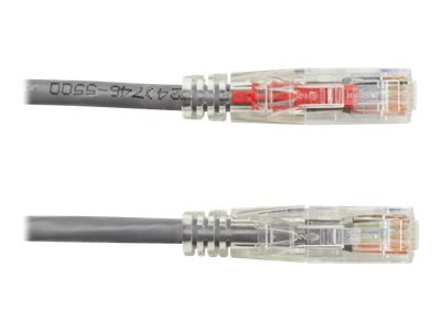 Black Box GigaTrue 3 patch cable - 5 ft - gray