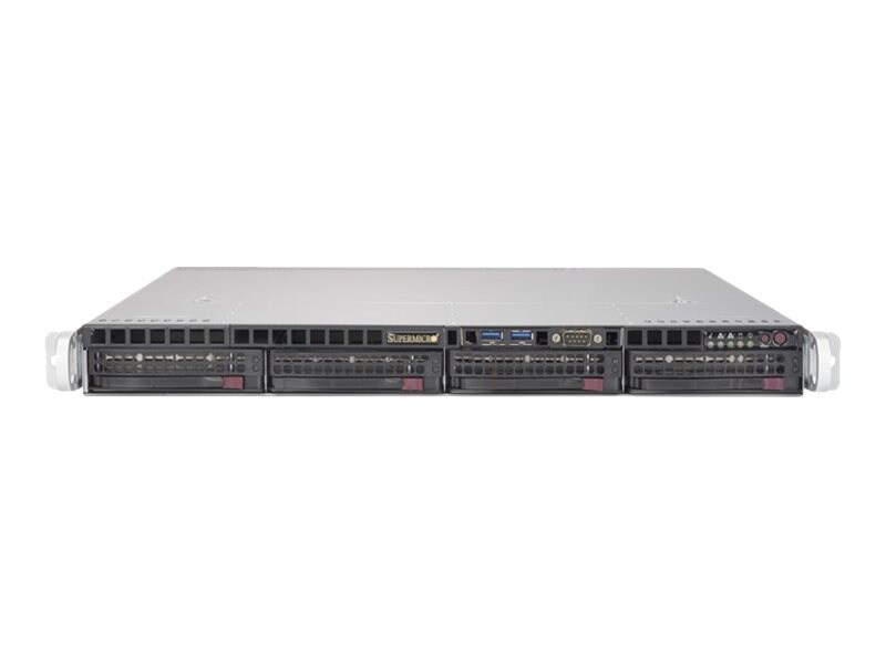 Supermicro SuperServer 5019P-MTR - rack-mountable - no CPU - 0 GB - no HDD