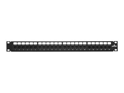 Leviton eXtreme 6+ QuickPort Patch Panel - patch panel - 19"