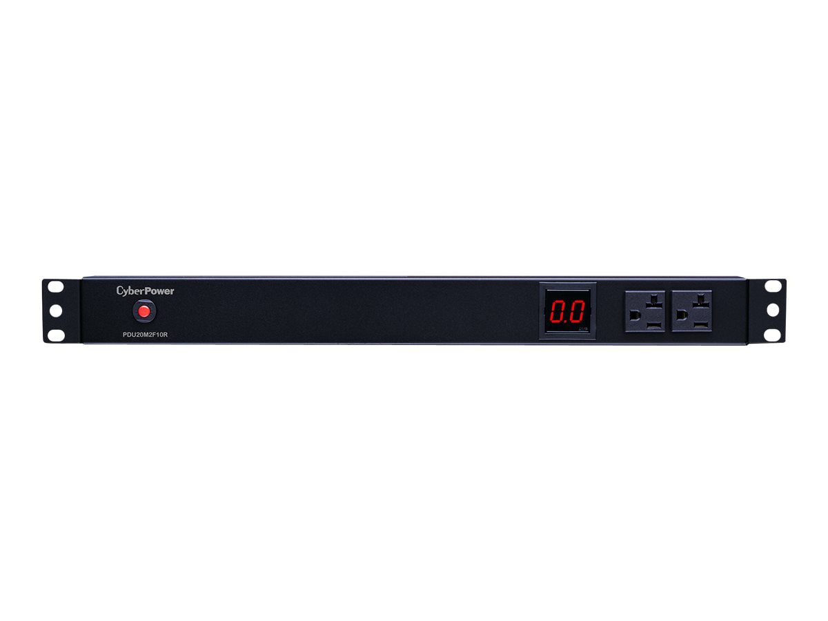 CyberPower Metered Series PDU20M2F10R - power distribution unit