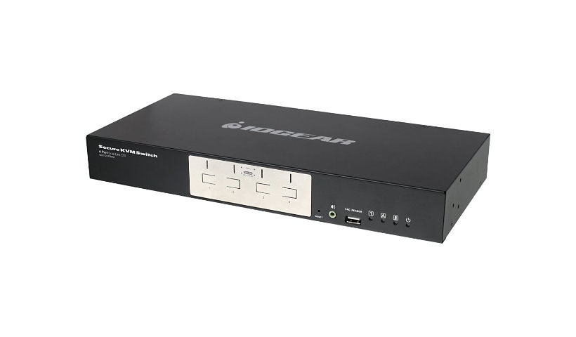 IOGEAR 4-Port Dual-Link DVI Secure KVM Switch GCS1214TAA3 - KVM / audio swi
