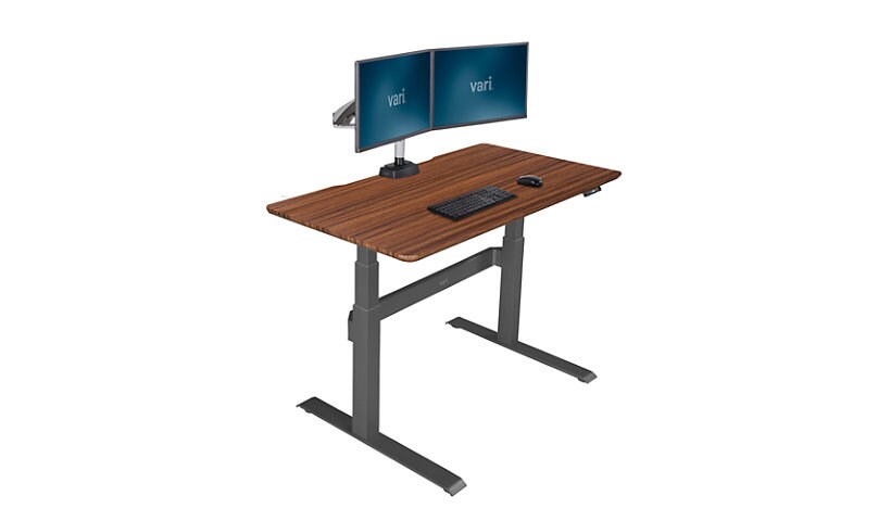 Vari Electric Standing Desk 48x30 Darkwood