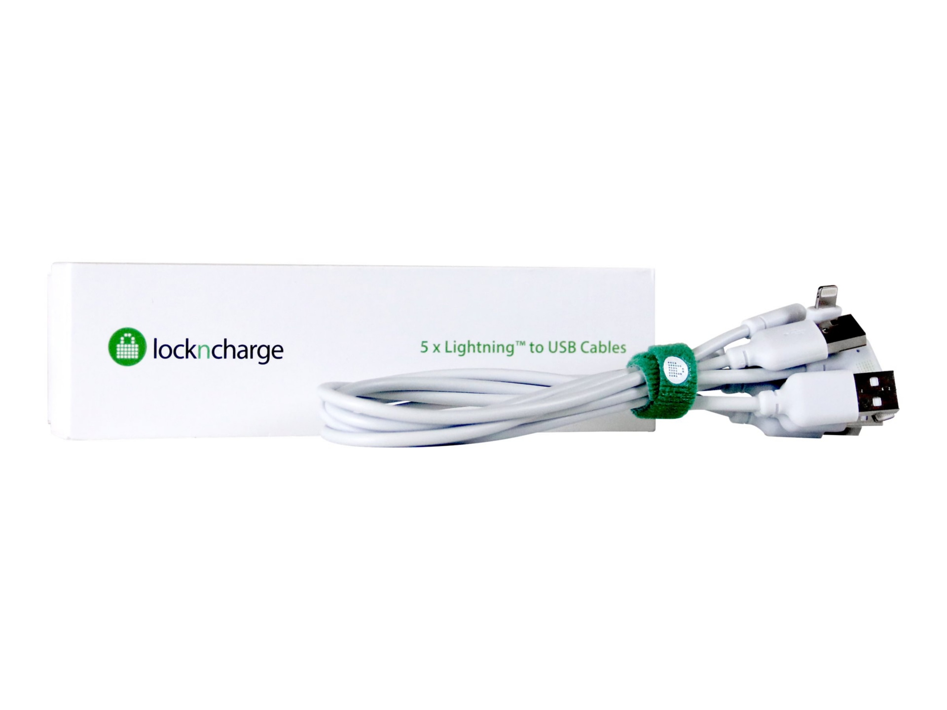 LocknCharge Lightning cable - Lightning / USB - 1 ft