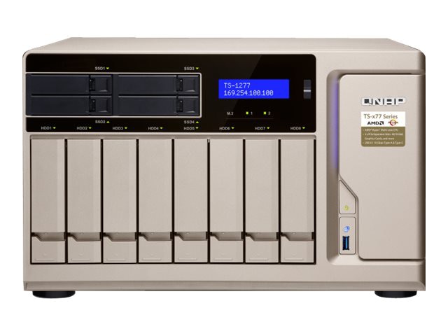 QNAP TS-1277 - NAS server - 0 GB