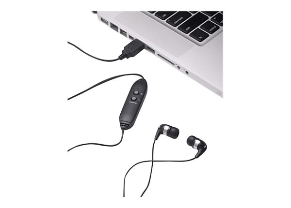 VEC SPECTRA USB EAR BUDS W/10FT CORD